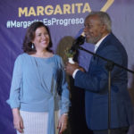 Margarita Cedeño recibe apoyo de Melanio Paredes